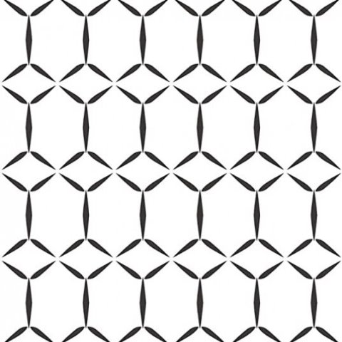 טפט גאומטרי שחור לבן קוים קטנים